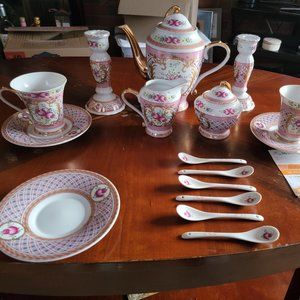 Sorelle fine porcelain tea set